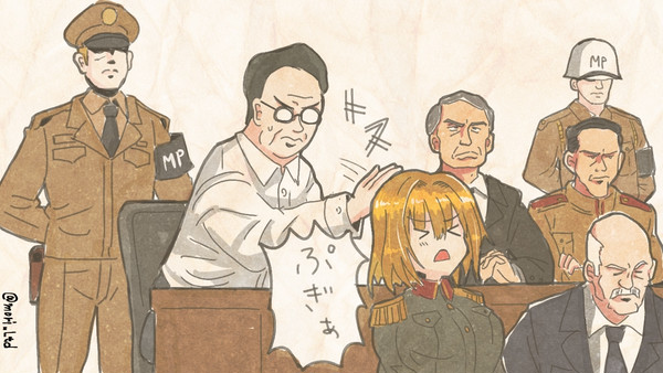 戦犯ちゃんに法廷に出て貰いました