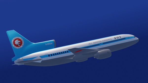 Lockheed L-1011 TriStar（全日空塗装）
