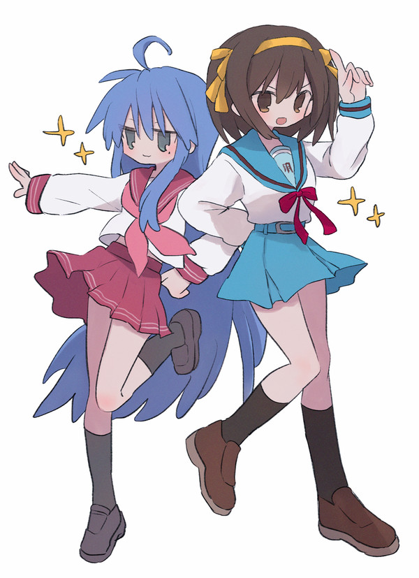 こなた&ハルヒ