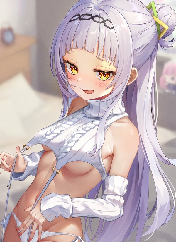 🌙「ねぇ~、このセーター変じゃない❓www」