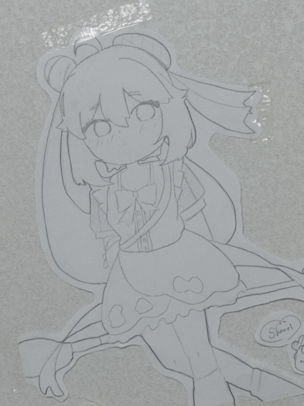 最近描いた子です
