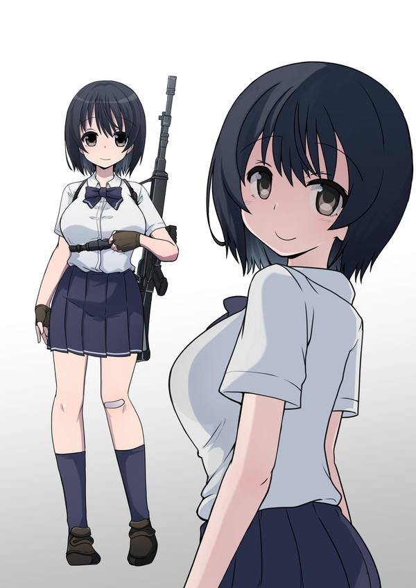 便器になる武装JKちゃん