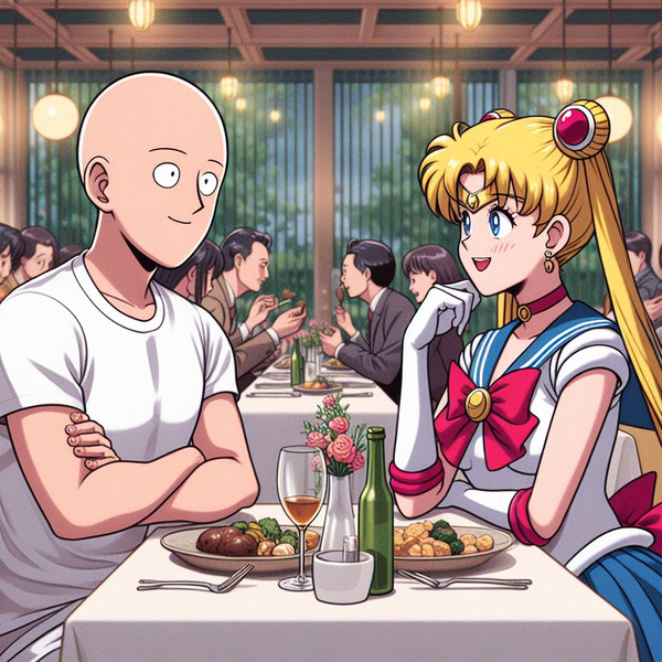 Eating at restaurant