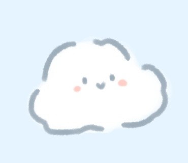 ふわもこ雲単体
