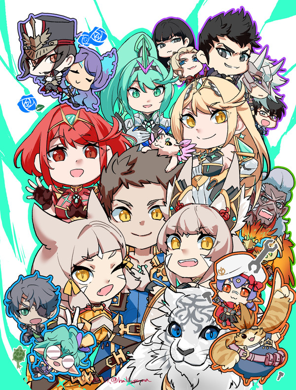 大遅刻の6周年お祝いイラスト
