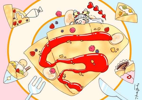 すやすやクレープ