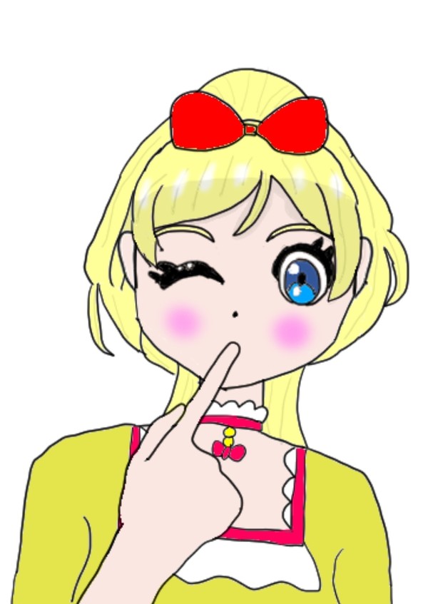 深夜のお絵かき神城カレンさん