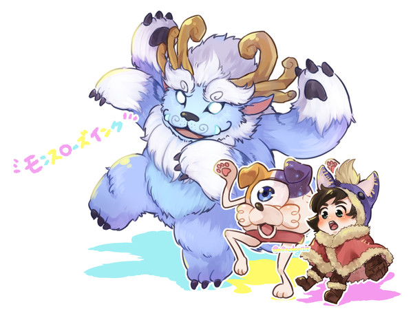 ヌヌ＆ウィルンプ（＆みけ犬さん）