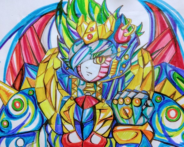 デスザラス擬人化-ライバルキャラ風-
