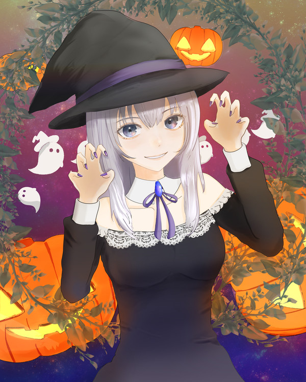 ハロウィンオリジナルイラスト