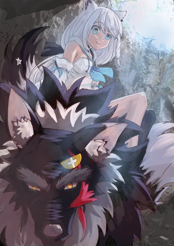 フブさんとオオカミ