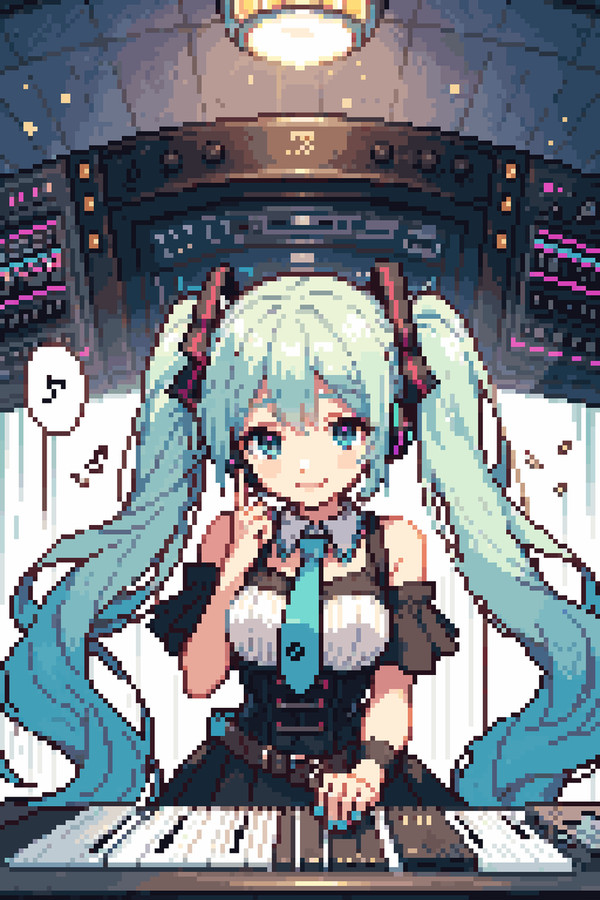 编曲的Miku