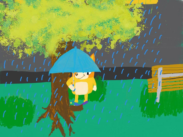 下雨