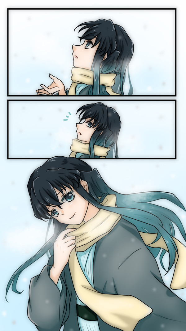 「きれいだね。」