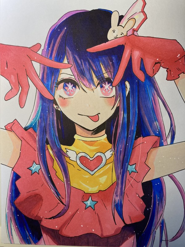 星野アイ(模写)