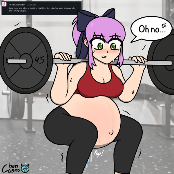 Kara at the gym