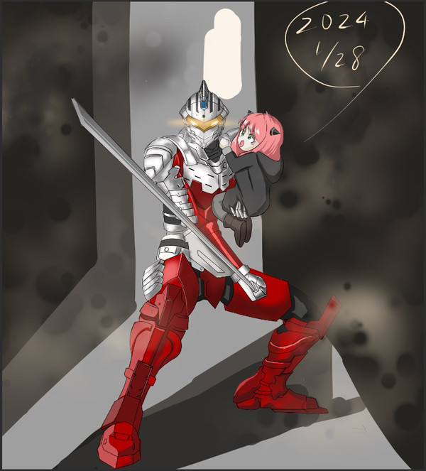 ULTRAMAN SUIT ver7&アーニャ