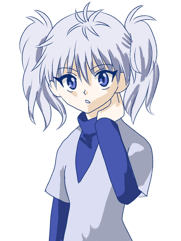女の子なキルアとゴン