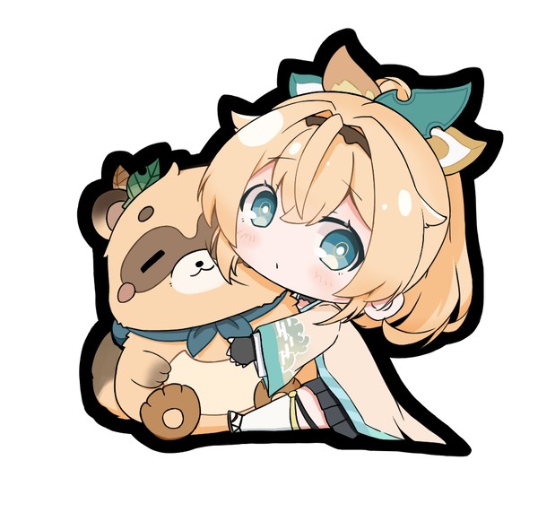 むにっといろはちゃん