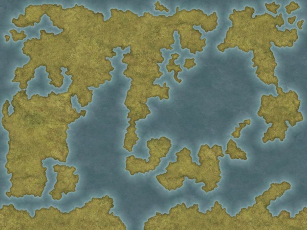 異地球の地図