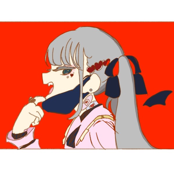 Ｍomoka様のフリー線画塗ってみた!!