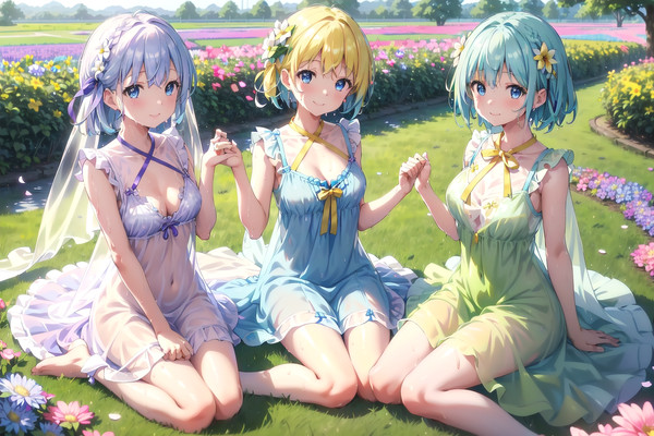 春夏秋冬の三つ子