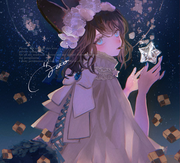 瞬く星月夜