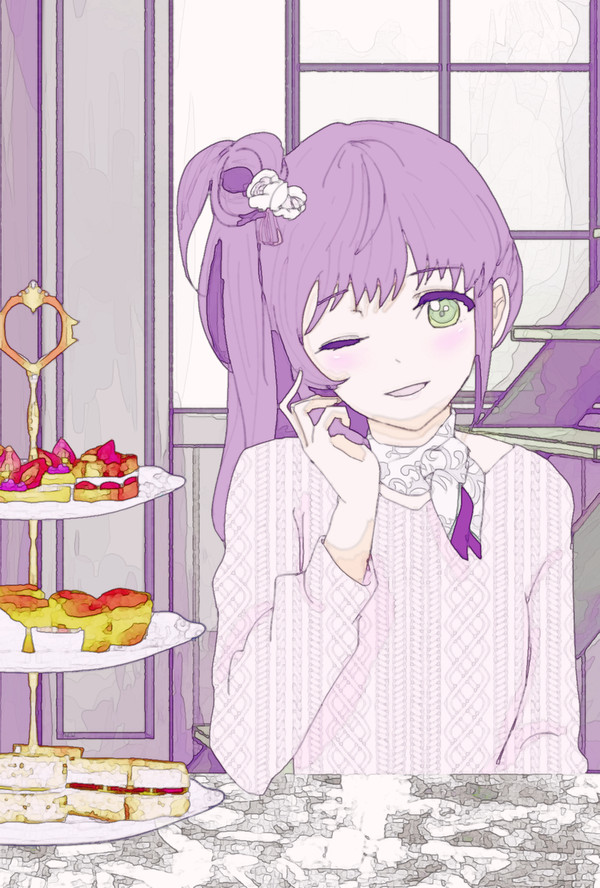 梢とティータイムなうに使っていいんですよ♡なんて