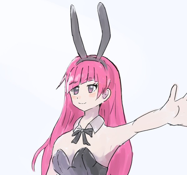 ピンクバニーちゃん