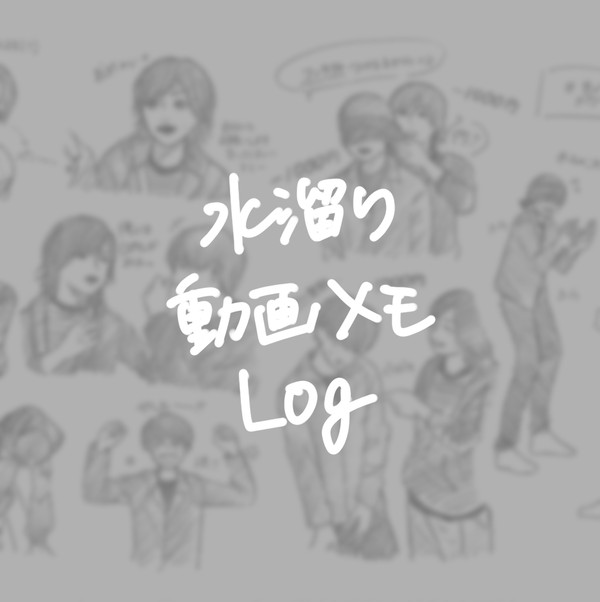 水溜り動画メモLog
