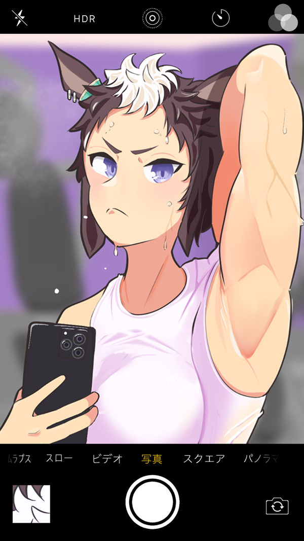 筋トレ後ライアン
