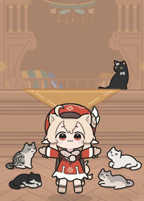 🐈happy happy klee!!!