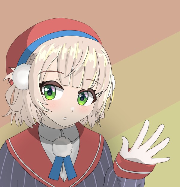 しぐれうい 「よっ。」