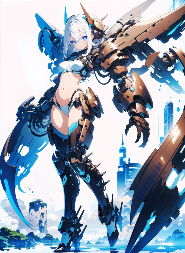 【メカ娘アーマータイプ】　第二世代先行試作機