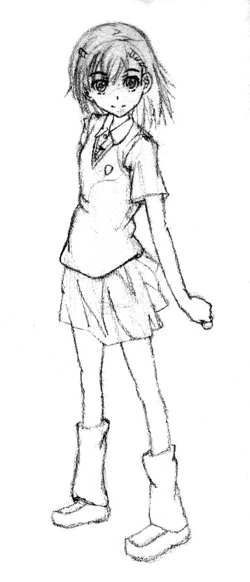 御坂美琴 Misaka Mikoto sketch