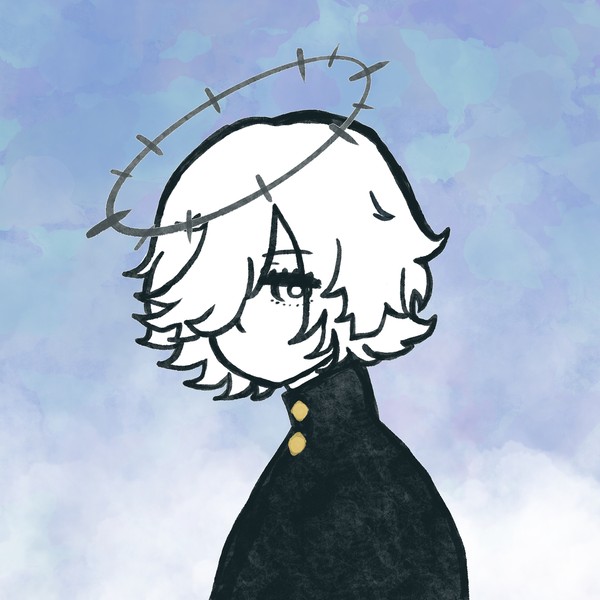 じっとみている