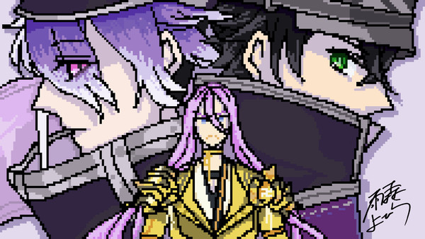 江戸藩邸上屋敷イメージドット絵