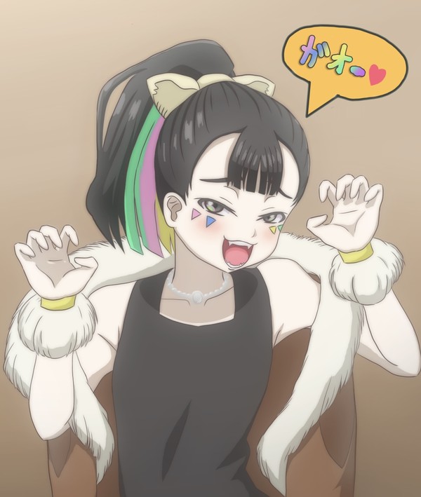 挑発してくるマルチちゃん