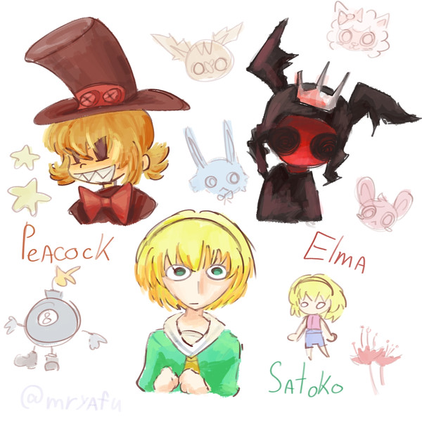 random characters sketch!