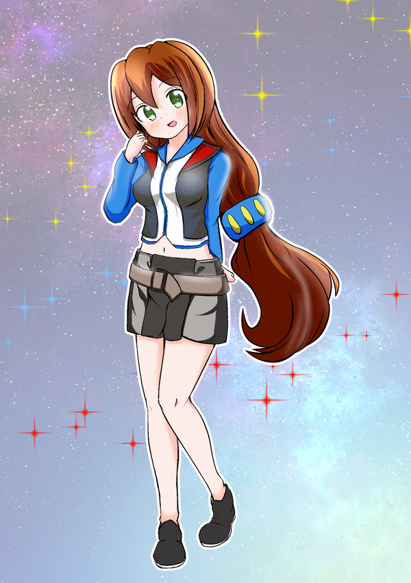 アイリス（ロックマンX）＋カノメバッカニア制服