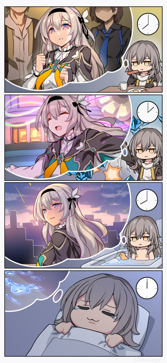 毎日ホタルちゃんとの思い出がリフレインしてる絵