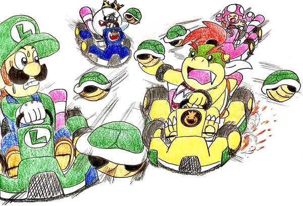 ミドリこうら投げ放題!