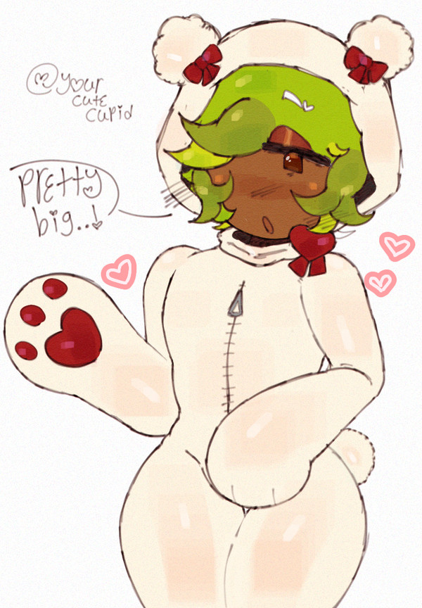 herb Valentine's day teddy bear
