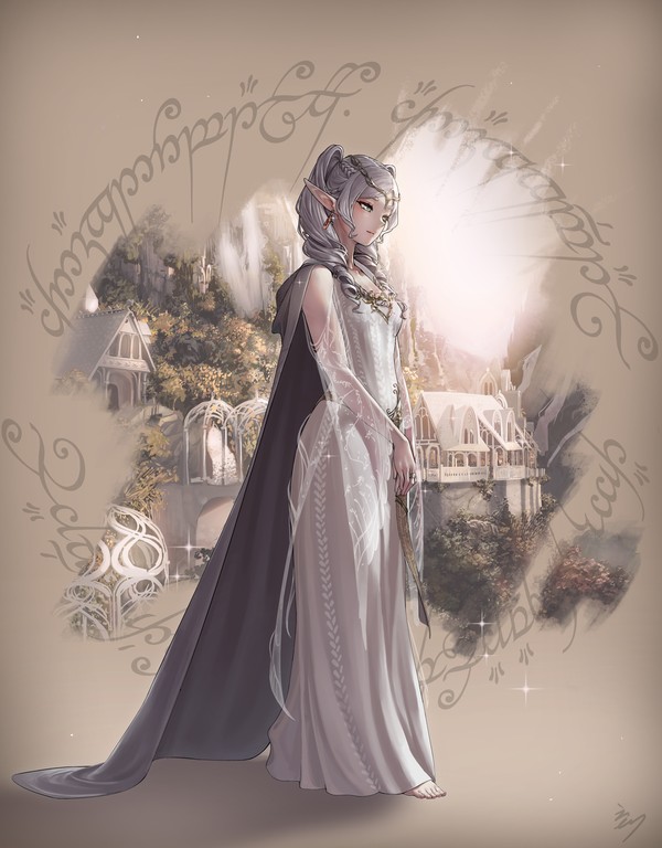 Frieren, but to Rivendell