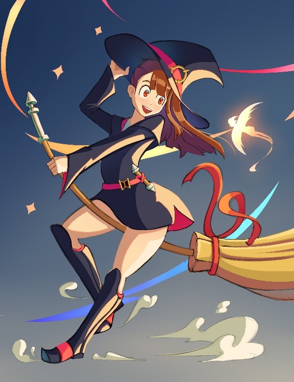 Akko (Atsuko Kagari) Fanart