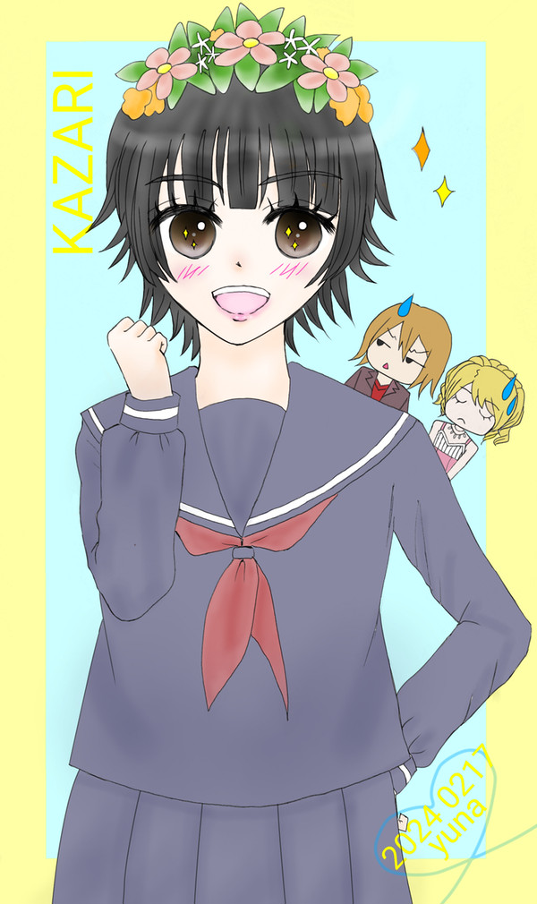 (再アップ) 初春飾利とミニキャラ達