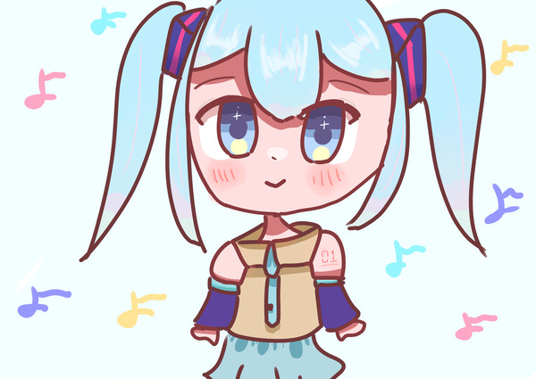 音姫の初音ミク