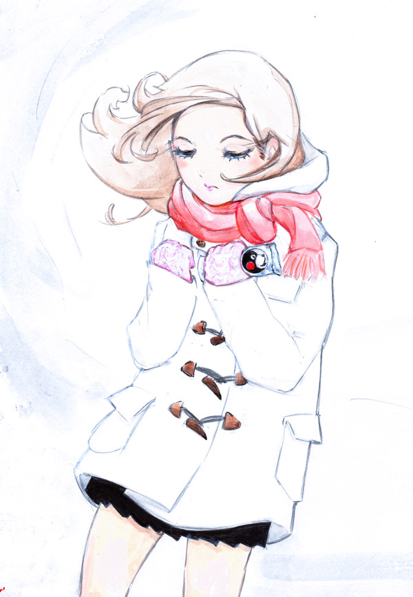フィヨルドの少女