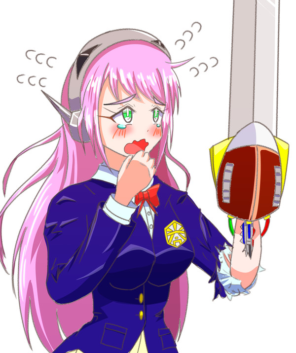 「ふえーん、戻らないよぉ~」