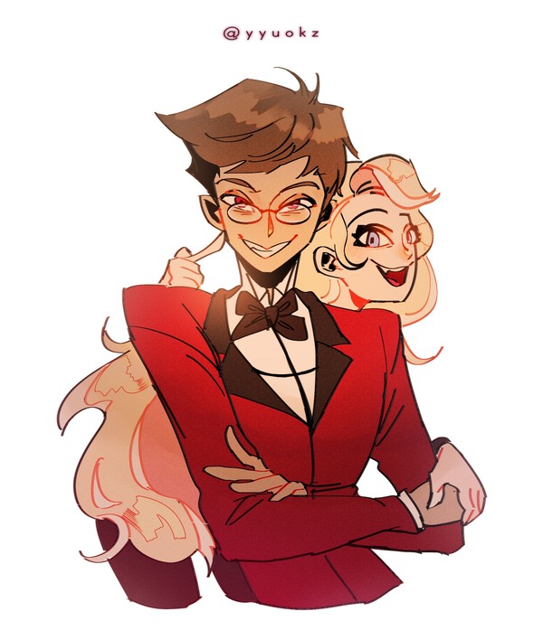 Charlastor human AU 1